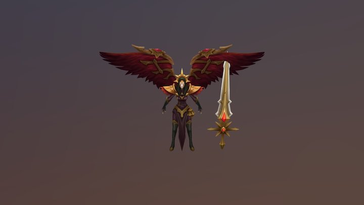 Iron Inquisitor Kayle completo 3D Model