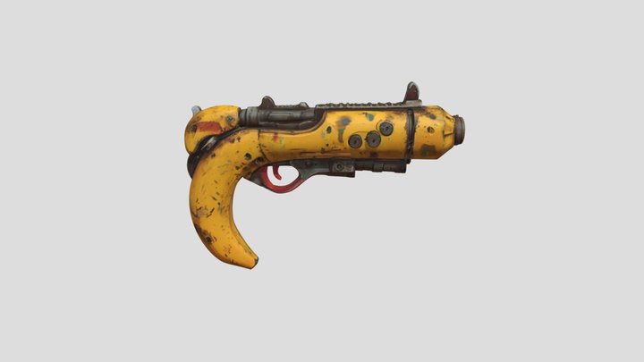 Banana Gun 3D Model