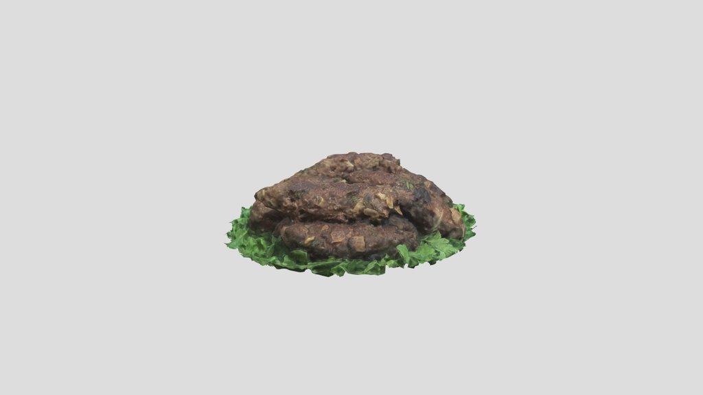 Kebab With Parsley
