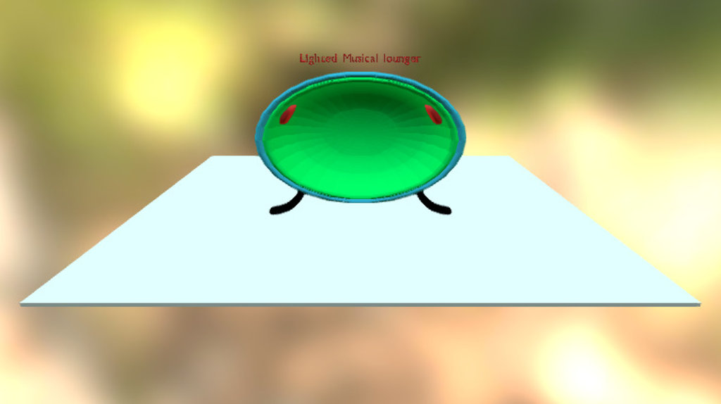 Lighted Musical lounger