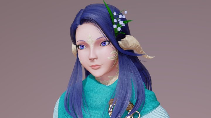 Lorelei Ilaria 3D Model