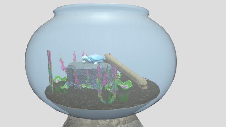 Turtle Environment 3D Model