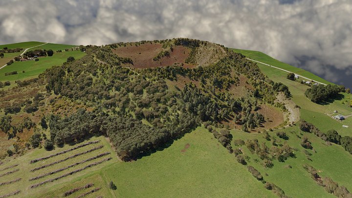 Mt Schank Volcanic Complex 3D Model