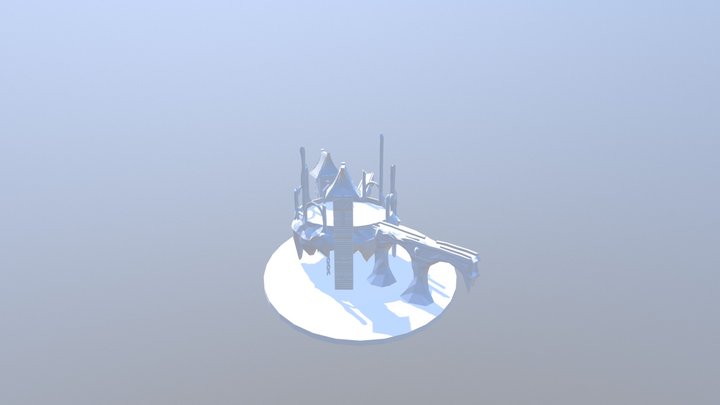 Extended Project - Fantasy arena design 3D Model