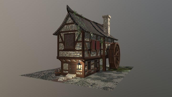 Generic House 3D Model