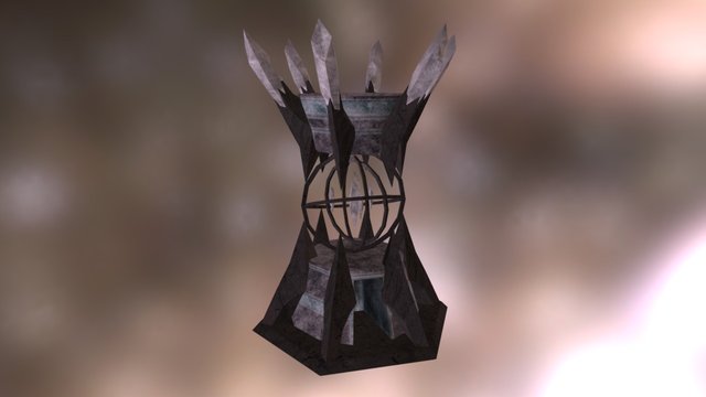 Tim Fink Crystal Structure 3D Model