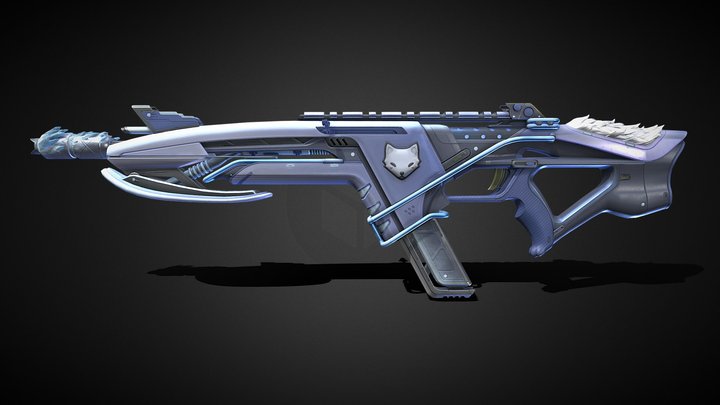 Apex Legends Carbine R301 Winter Wipeout – Free 3D Model STL