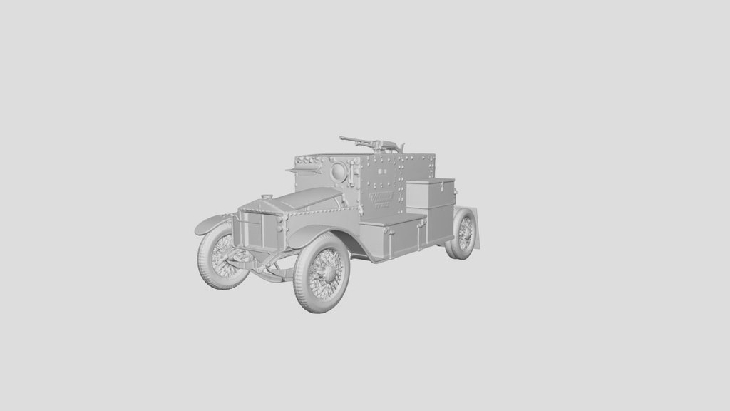 Minerva Armored Car Model