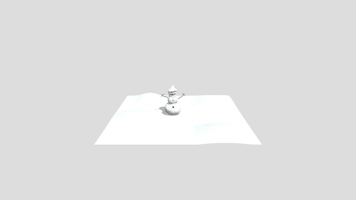 Sneeuwpop 3D Model