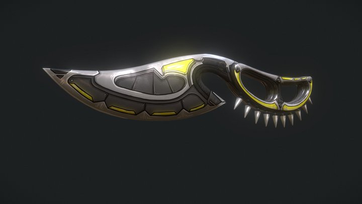 Kobra Knife - Dragon 2077 3D Model