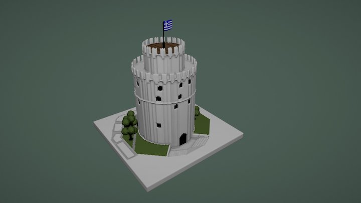 White Tower 3D Model