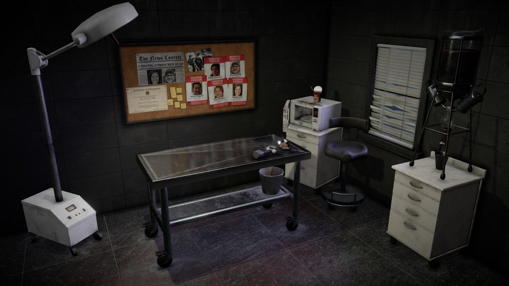 Lair of a killer surgeon
