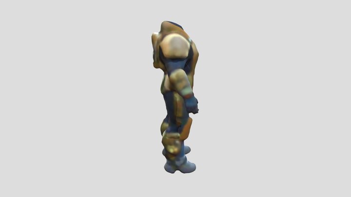 A Suit of Power Armour 3D Model
