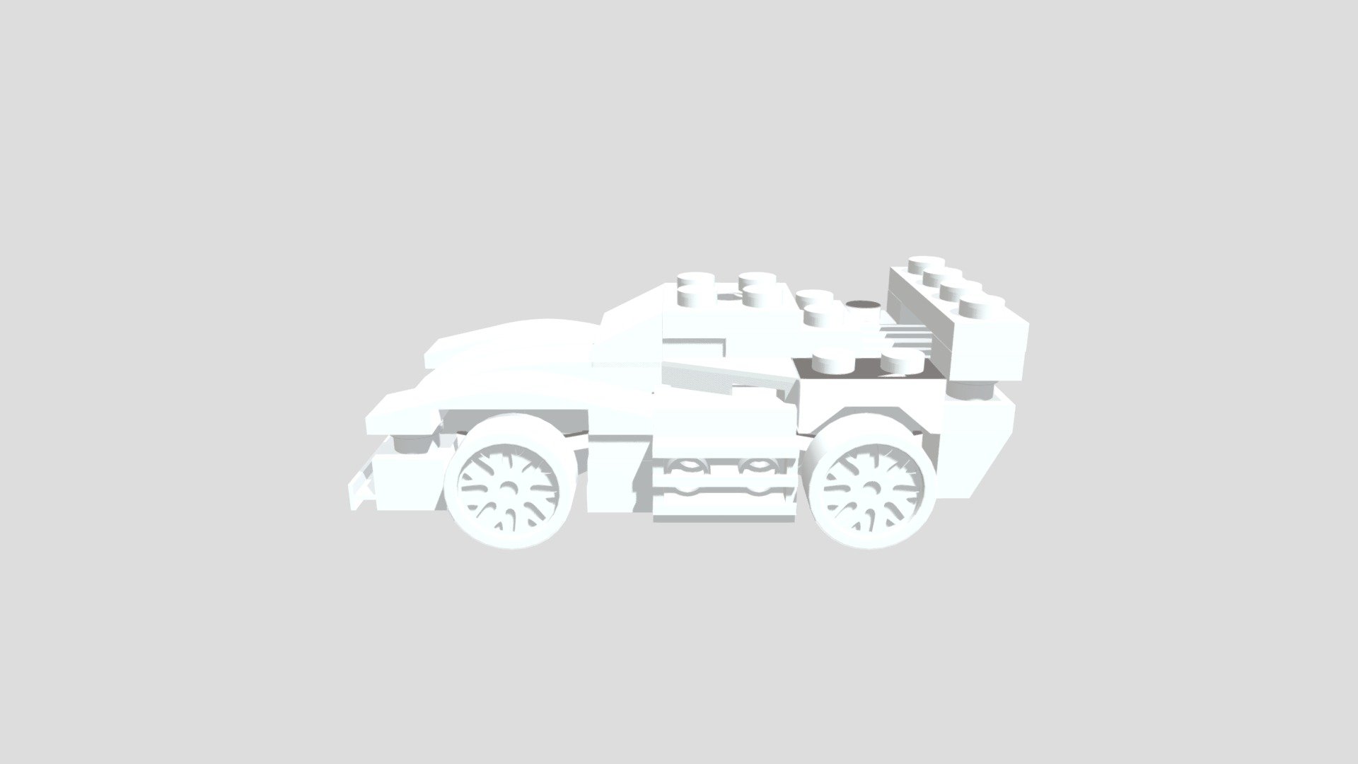 Cotxe Lego 3D