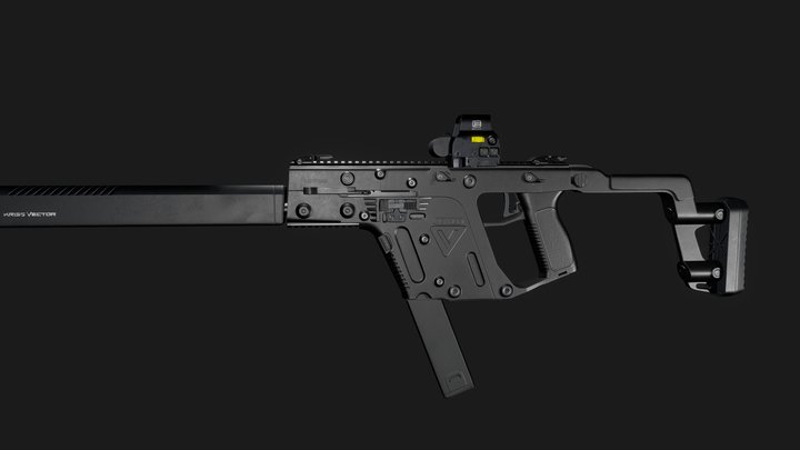 Kriss Vector 3D Model