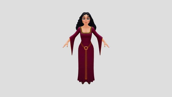 Disney Dreamlight Valley - Mother Gothel 3D Model
