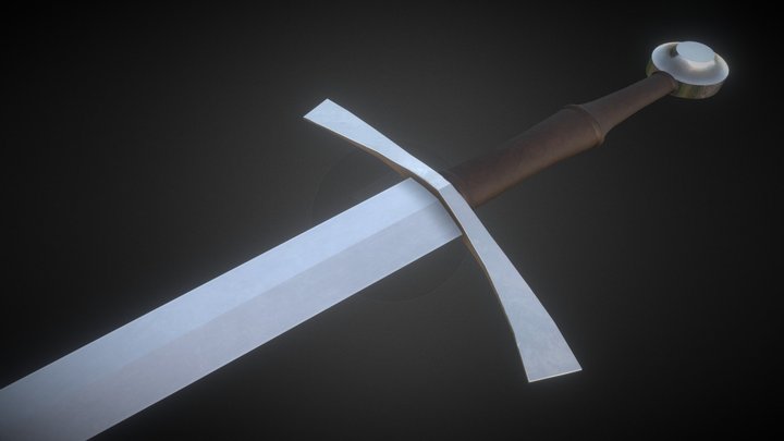 Italian Longsword 3D Model