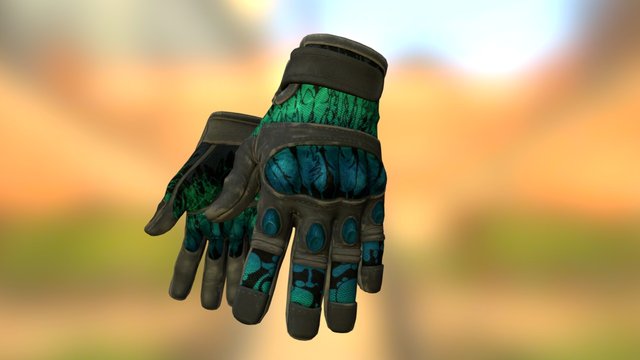 CT Gloves | Icarus Fell 3D Model