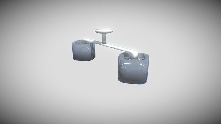 chandelier lowpoly 3D Model