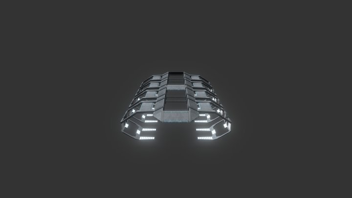 Federation Shipyward (Nemesis) 3D Model