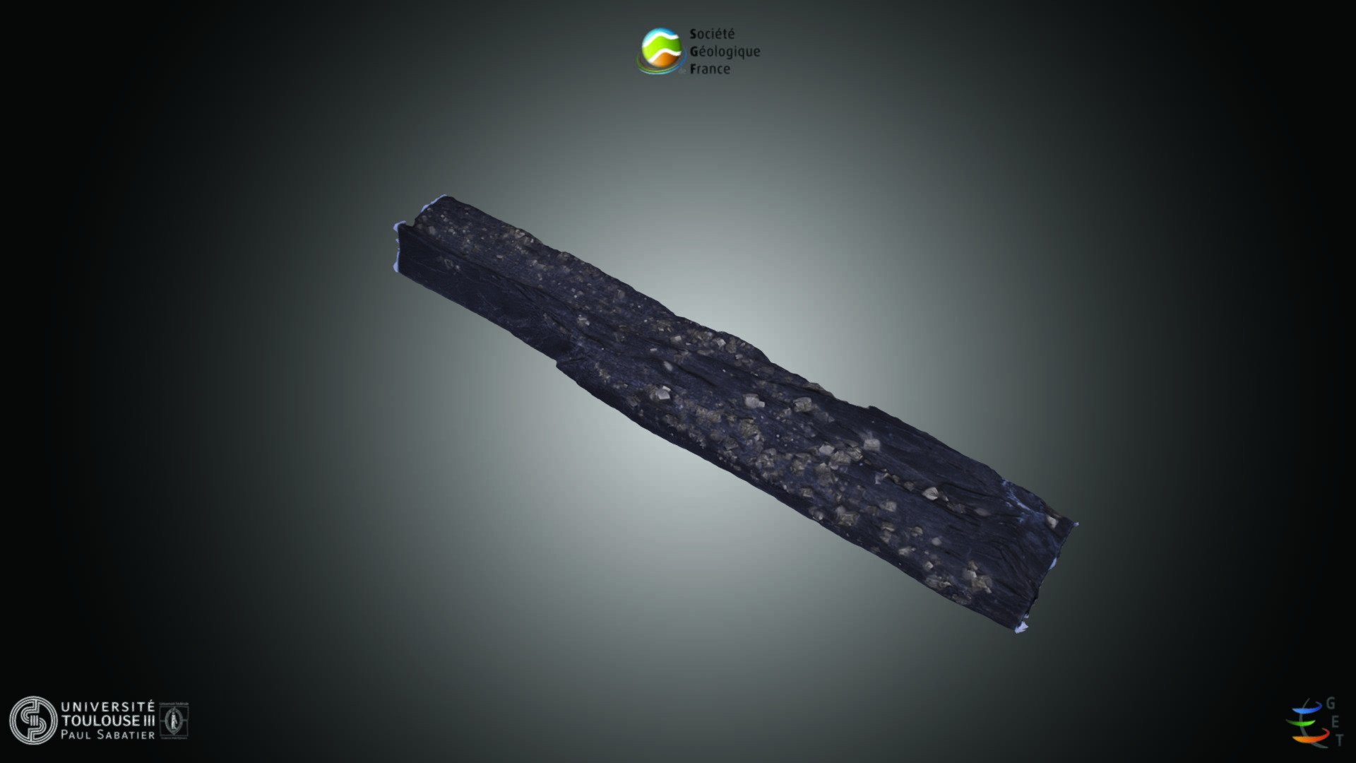 Roche - Ardoise et pyrite - Download Free 3D model by Société ...