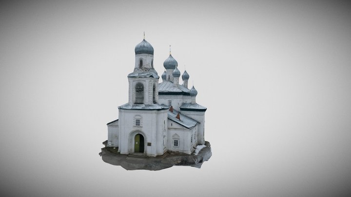 Russian church (Bogoroditsa) 3D Model