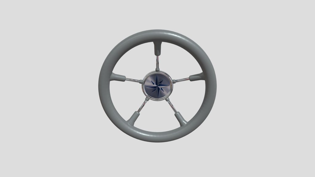 yacht steering wheel