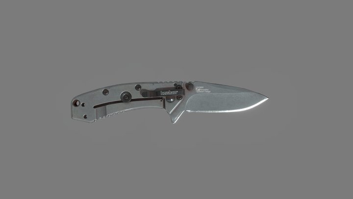 Kershaw Cryo 2 Knife 3D Model