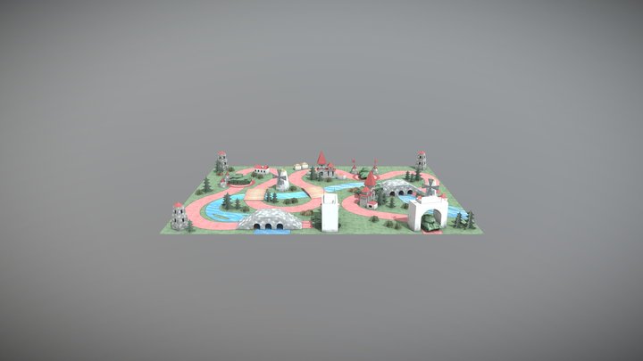 summer 3D Model