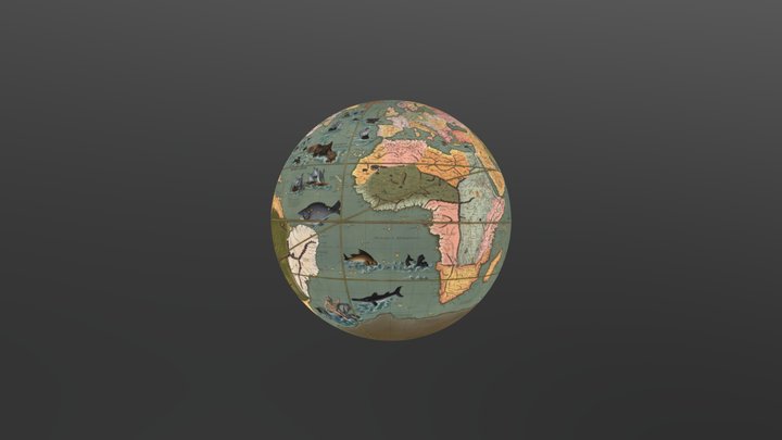 St Galler Globus 3D Model