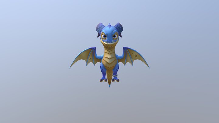 Fortnite Pet Dragon 3D Model