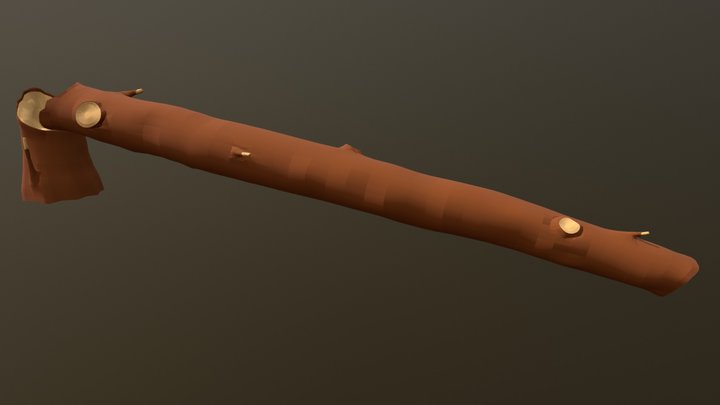 VS_Dead_Log_1 3D Model
