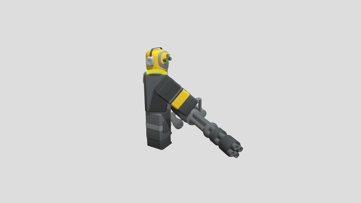 Miniguner 3D Model