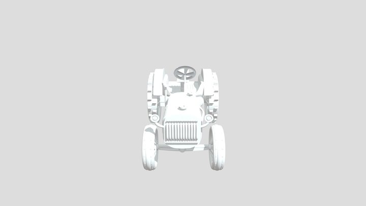 vintage car 3D Model