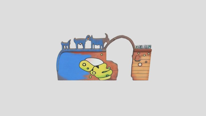 Chivos chivones fondo – Gratis 3D-model STL