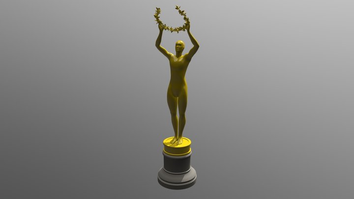 Award-Statue 3D Model