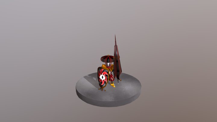 Laens, Royal Guard 3D Model