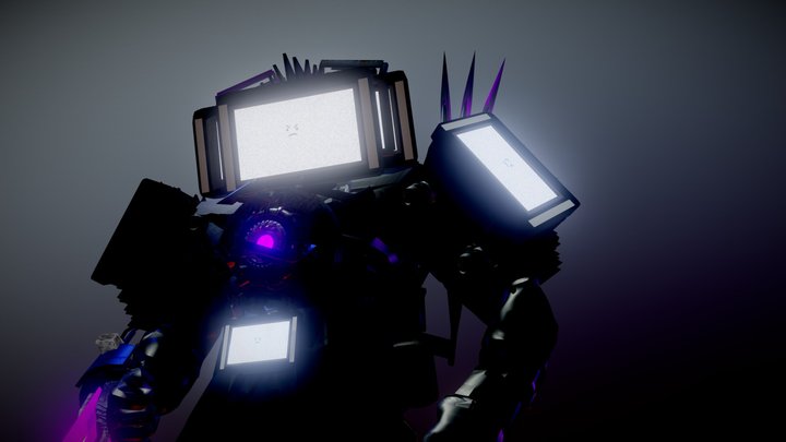 Titán TV upgraded 3D Model