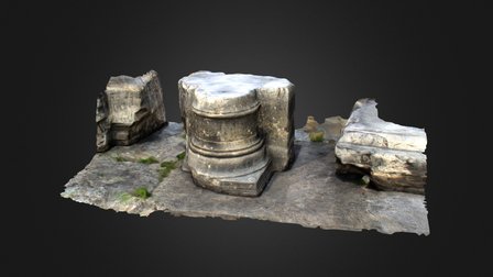 Base di colonna 3D Model