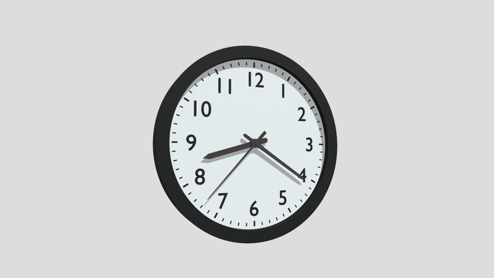 clock 3D Model