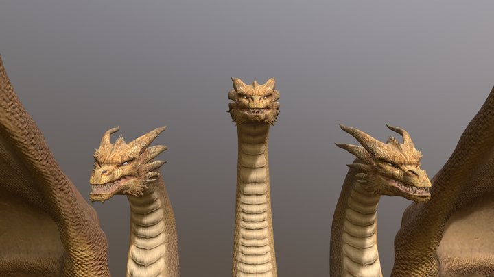 King Ghidorah [2019] 3D Model