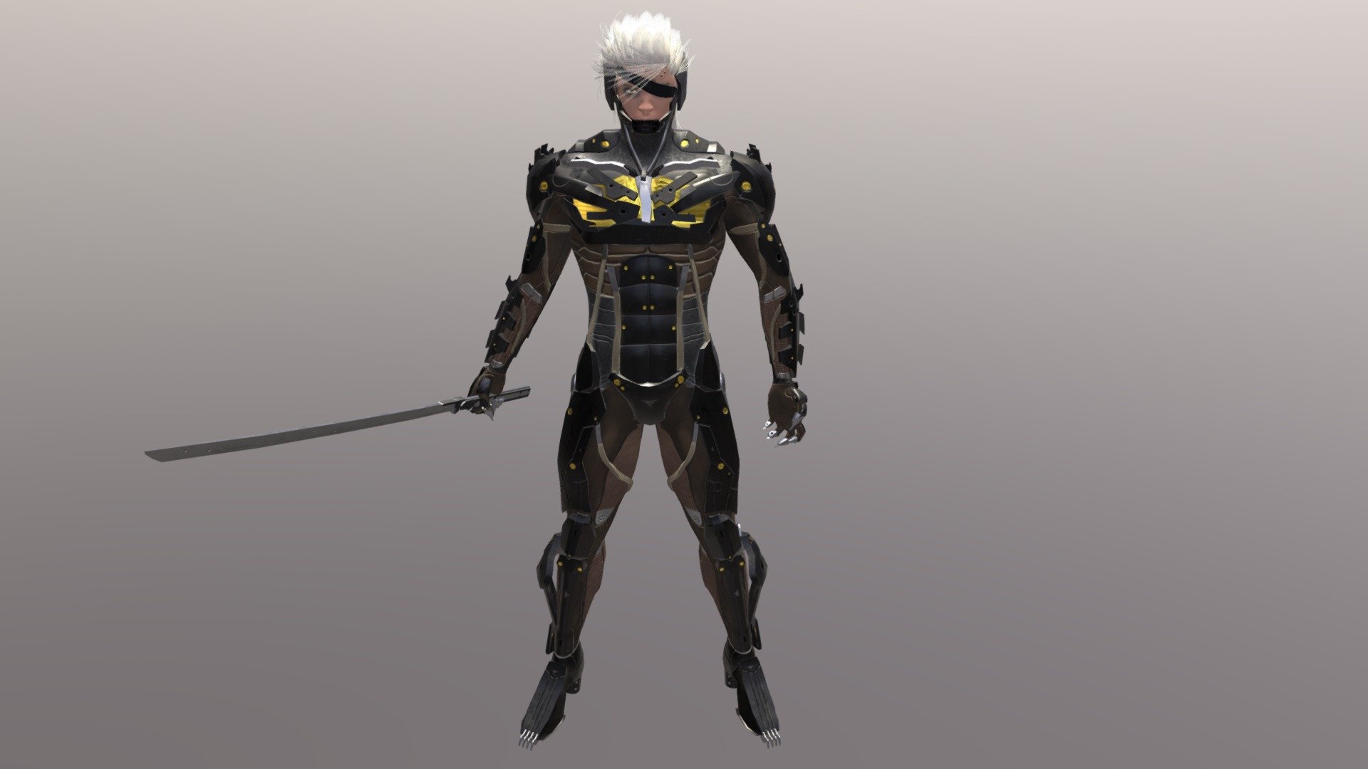 Metal Gear Rising 3d Models Qlerobasics