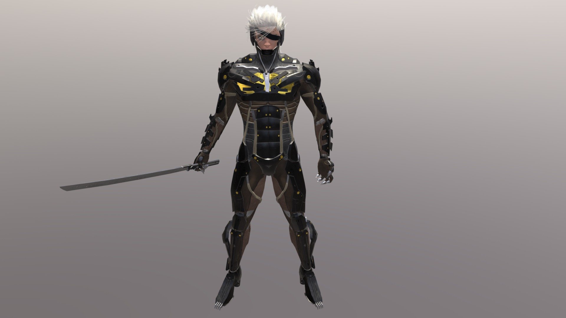 Metal Gear Rising Revengeance 3D Character Models — Too Much Gaming