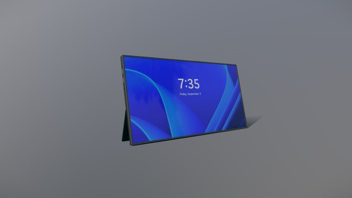 Tablet prop 3D Model