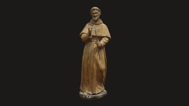 Statua di San Francesco 3D Model