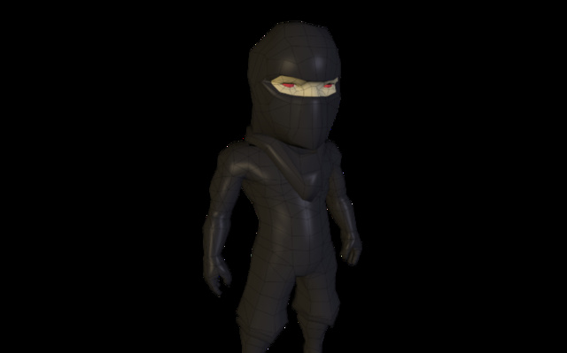 midget ninja for diran 3D Model