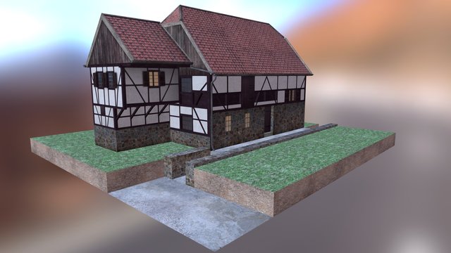 Old House 3D Model