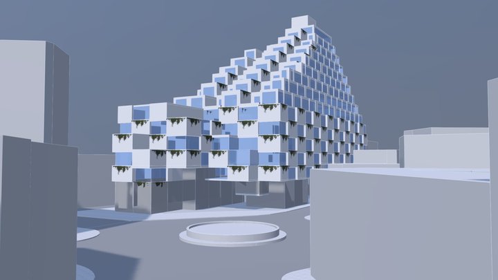 PIXELS 3D Model