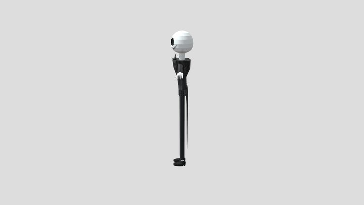 jack skellington model 3D Model