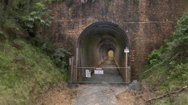 Old Railway Tunnel Scan 3D Model